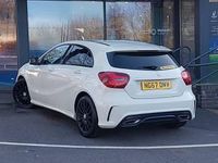Used Mercedes A160 AMG Line Premium Plus 102 HP (75 kW) 2017 White Hatchback