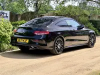 Used Mercedes C300 AMG line 2021 Black Coupe