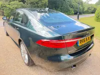 Used Jaguar XF S 300 HP (220 kW) 2016 Green Sedan