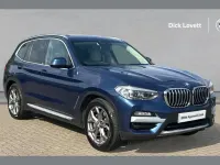 Used BMW X3 xLine 261 HP (191 kW) 2018 Blue SUV
