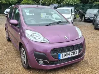 Used Peugeot 107 Active 2014 Mauve/purple Hatchback