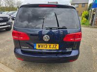 Used VW Touran SE 140 HP (102 kW) 2013 Blue MPV