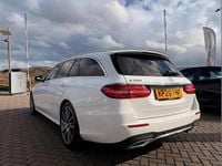 Used Mercedes E200 AMG line 180 HP (132 kW) 2020 White Estate