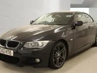 Used BMW 320 Cabriolet M Sport 2012 Black Cabriolet