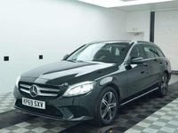 Used Mercedes C200 Premium 2019 Black Estate