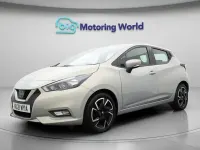 Used Nissan Micra Acenta 92 HP (67 kW) 2021 Silver Hatchback