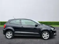 Used VW Polo Match 60 HP (44 kW) 2016 Black Hatchback