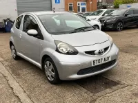 Gebraucht Toyota Aygo 2007 Silber Kleinwagen