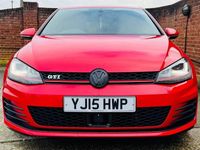 Used VW Golf VII GTI 2015 Red Hatchback
