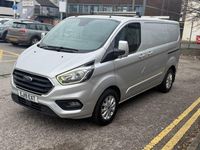 Used Ford Transit Custom Limited 130 HP (95 kW) 2019 Silver Van