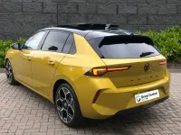 Used Vauxhall Astra Ultimate 130 HP (95 kW) 2023 Yellow/black Hatchback
