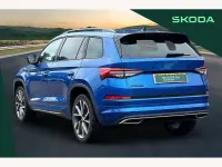 Used Skoda Kodiaq SportLine 150 HP (110 kW) 2023 Blue SUV