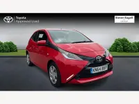 Used Toyota Aygo X-play 69 HP (50 kW) 2015 Red Hatchback