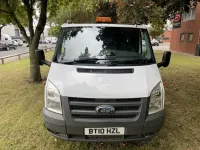 Used Ford Transit 100 HP (73 kW) 2010 White Cabriolet