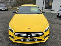 Used Mercedes A35 AMG Premium 2020 Yellow Hatchback