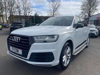 Begagnad Audi Q7 S-Line 272 HK (200 kW) 2018 Vit SUV