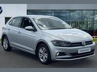 Used VW Polo SE 95 HP (69 kW) 2018 Reflex silver Hatchback