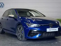 Used VW Golf VII R 320 HP (235 kW) 2021 Blue Hatchback