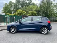 Used Ford Fiesta Zetec 2018 Blue Hatchback