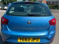 Used Seat Ibiza 85 HP (62 kW) 2013 Blue Hatchback