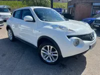 Used Nissan Juke Acenta 110 HP (80 kW) 2013 White SUV