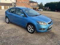 Used Ford Focus Zetec 2010 Blue Hatchback