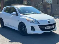 Begagnad Mazda 3 115 HK (84 kW) 2013 Vit Halvkombi
