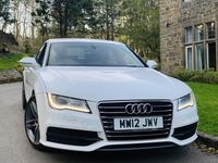 Used Audi A7 S-Line 2012 White Hatchback