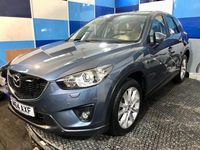 Second-hand Mazda CX-5 Inclusive 150 CP (110 kW) 2015 Albastru SUV