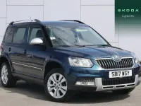 Used Skoda Yeti Outdoor Drive 108 HP (79 kW) 2017 Blue SUV