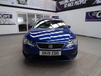 Begagnad Seat Leon SE Dynamic 115 HK (84 kW) 2019 Blå Halvkombi