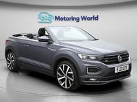 Used VW T-Roc Cabriolet R-line 150 HP (110 kW) 2021 Grey Cabriolet
