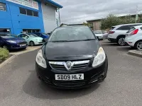 Used Vauxhall Corsa 79 HP (58 kW) 2009 Black Hatchback