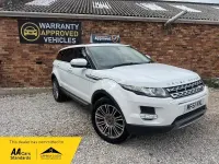 Used Land Rover Range Rover evoque Prestige 2011 White Estate