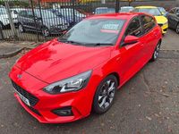 Used Ford Focus ST-Line 125 HP (91 kW) 2019 Red Hatchback