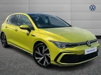 Used VW Golf VIII R-line 150 HP (110 kW) 2023 Yellow Hatchback