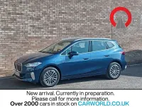 Used BMW 225 Active Tourer Luxury Line 245 HP (180 kW) 2023 Blue MPV