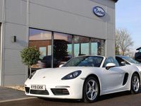 Used Porsche 718 Boxster 300 HP (220 kW) 2019 White Cabriolet