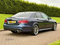 Used Mercedes E250 AMG 2015 Blue Sedan