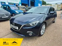 Used Mazda 3 Inclusive 105 HP (77 kW) 2016 Blue Hatchback