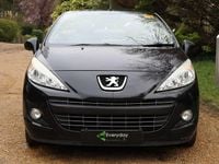 Used Peugeot 207 Allure 2010 Black Cabriolet