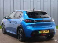 Second-hand Peugeot e-208 Premium 98 kW (134 CP) 2021 Albastru Hatchback