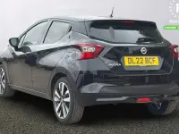 Used Nissan Micra Tekna 92 HP (67 kW) 2022 Black Hatchback