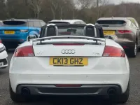 Used Audi TT Roadster Black Edition 211 HP (155 kW) 2013 White Cabriolet