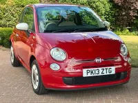 Used Fiat 500 69 HP (50 kW) 2013 Red Hatchback