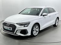 Used Audi A3 e-tron S-Line 2022 White Hatchback