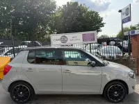 Used Skoda Fabia 69 HP (50 kW) 2013 Grey Hatchback