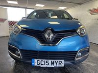 Begagnad Renault Captur Dynamique 90 HK (66 kW) 2015 Blå SUV