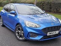 Used Ford Focus ST-Line 125 HP (91 kW) 2019 Blue Hatchback