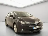 Used Toyota Auris Hybrid 2018 Black Hatchback